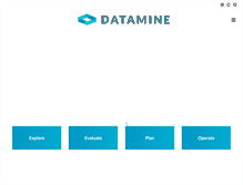 Tablet Screenshot of dataminesoftware.com